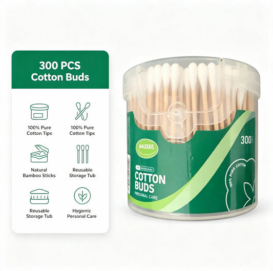 NAZEEF COTTON BUDS 300pcs