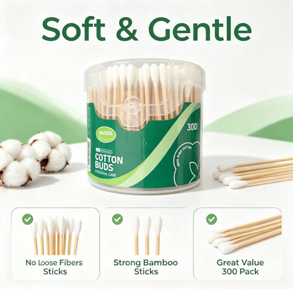 NAZEEF COTTON BUDS 300pcs