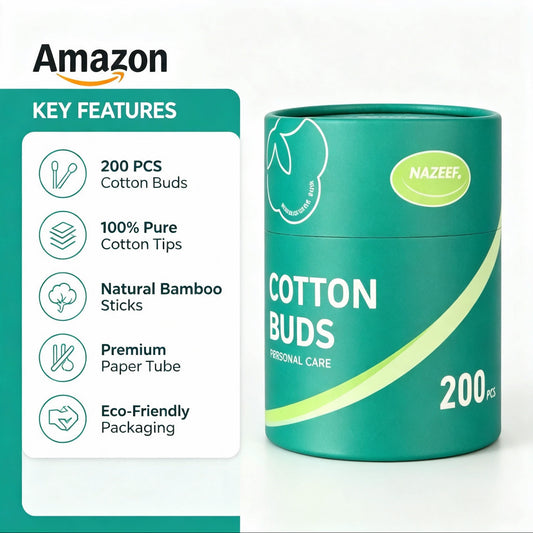 NAZEEF COTTON BUDS 200pcs
